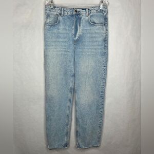 We The Free Light Blue Denim with Silver Button